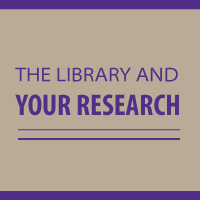 The library and your research