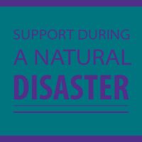 Support During a Natural Disaster
