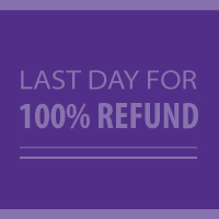 Last Day for 100% Refund