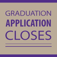 Graduation Application Closes