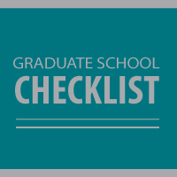 Graduate School Checklist