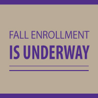 Fall Enrollment is Underway